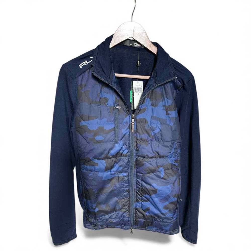 Polo Ralph Lauren Navy Camo Puffer Jacket